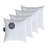 Lincove Throw Pillow Insert - 4 Pack - 100% Cotton Shell, Down Alternative Fill, Hypoallergenic - Made in Canada-111333137