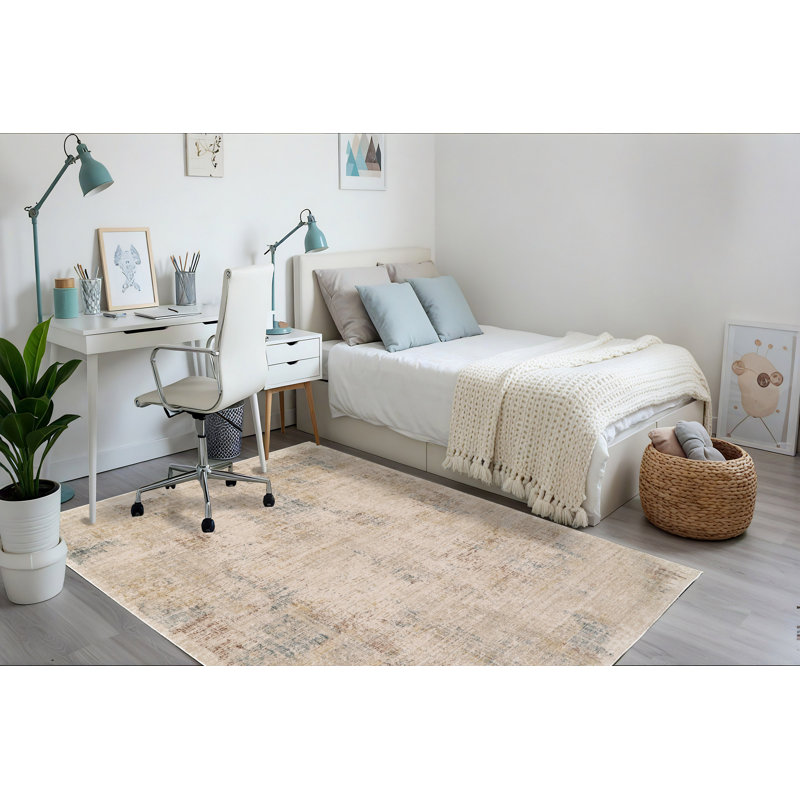 BLOOMFIield 9X12,10 19604-980 GRIS / BEIGE, Rectangle 9 pi x 12 pi 10 po