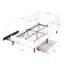 Lit plateforme rembourré pour lit simple avec deux tiroirs de rangement, canapé-lit réglable en velours, beige