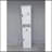 Versatile Narrow Bathroom Cabinet With Multiple Compartments And Adjustable Shelves