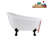 53.1'' x 25.6'' Soaking Acrylic Bathtub-72770155-90763179