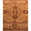 Tapis brun en laine noué à la main Bustamante de 2 pi 7 po x 4 pi 4 po