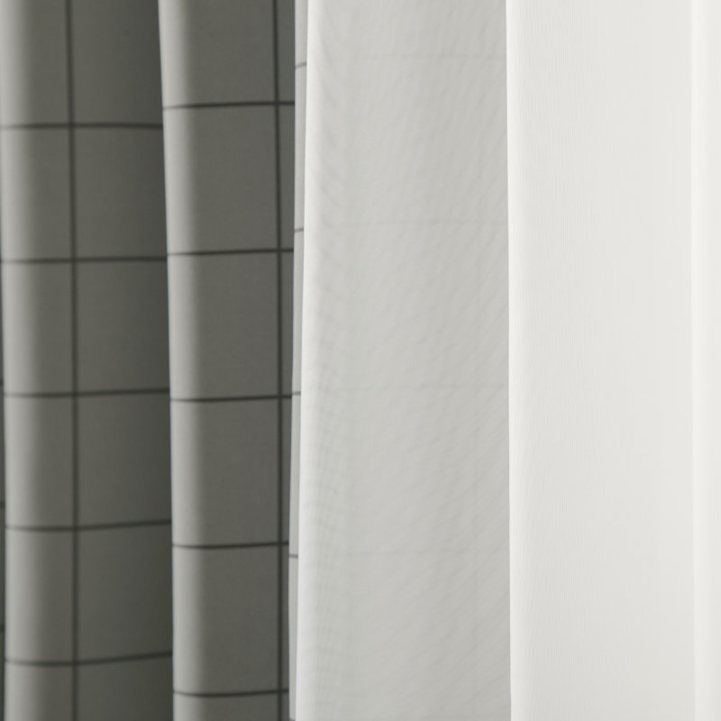 Panneau de rideau simple occultant et isolant avec œillets Mix and Match, Gris