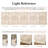 Stella Oriental Beige Area Rug with Non-Slip Backing & Roll-Pack Design-763981950