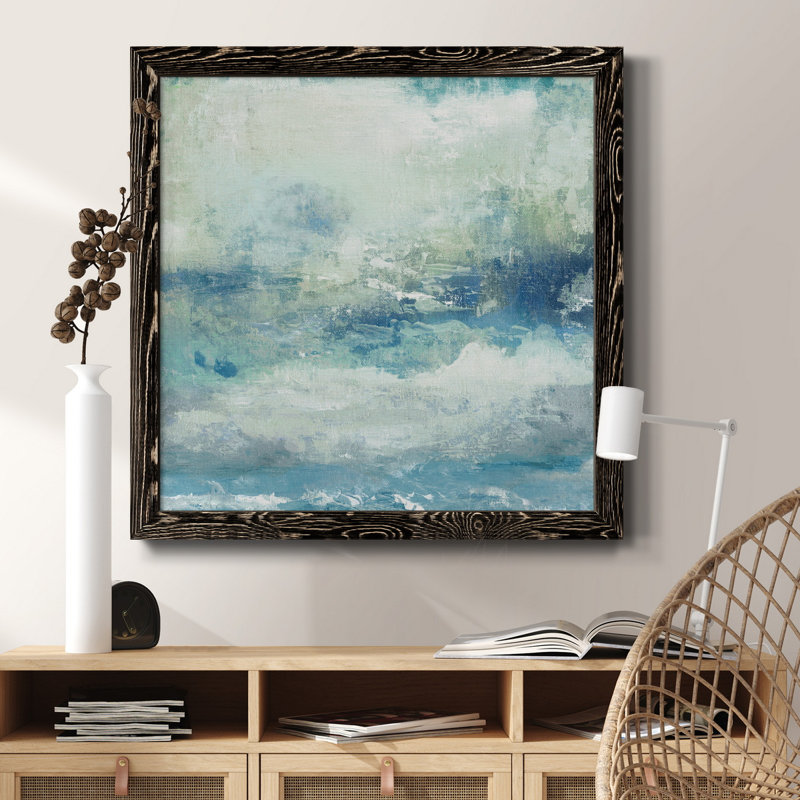 «Hope Is Stronger», art textuel sur toile, Cadre noir, H 27,5 po x l 27,5 po x P 1,5 po
