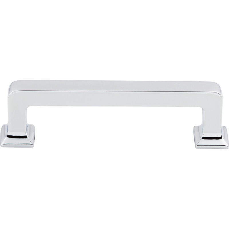 Ascendra Bar Pull, Polished Chrome, 3 3/4" Center to Center