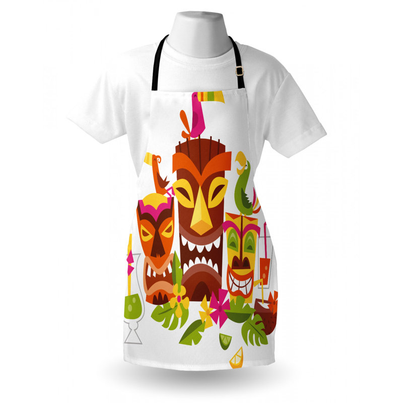 Luau Bib Apron