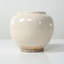 Approx. 8 Inches Off White Ceramic Round Jar