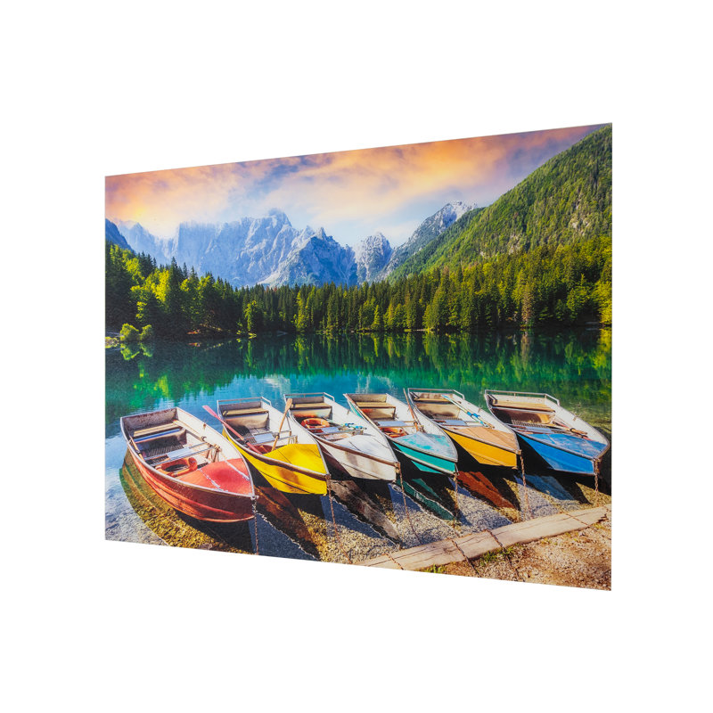 Lakeside Parking - Wall Art
