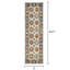 Tapis oriental en polypropylène tissé à la main Raavi-494242411