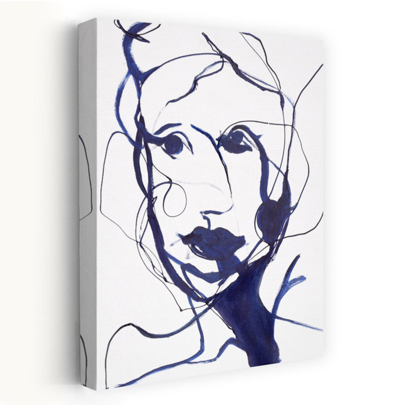«Full Of Wonder», art contemporain abstrait, H 24 po x l 16 po