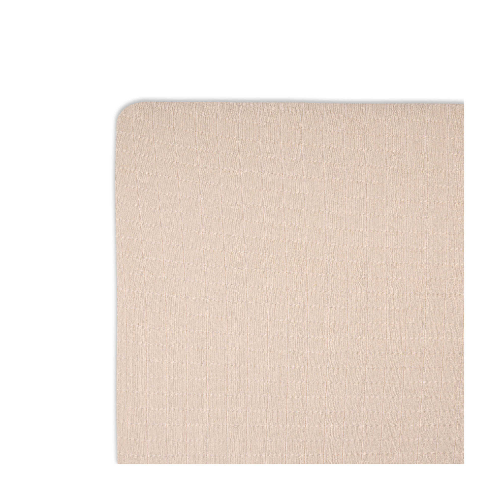 Cotton Sateen Crib Sheet, Solid Color, 100% Cotton by Crane Baby, Desert Rose