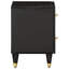 40cm W Solid + Manufactured Wood Bedside Table-101281143
