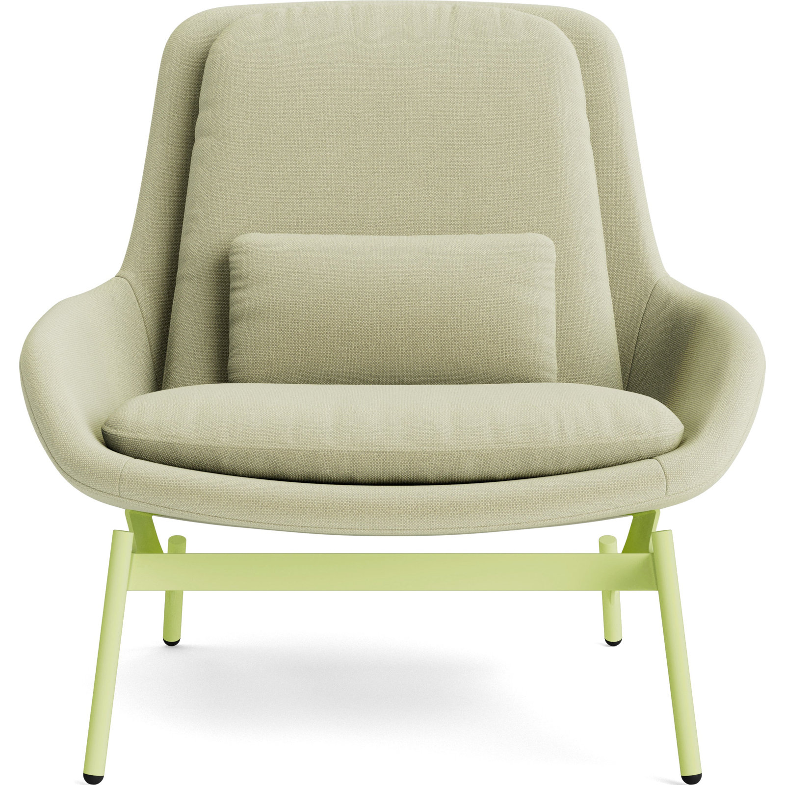 Field Upholstered Accent Chair, Yucca Cotton Blend