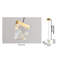 Luminaire suspendu en cristal 1 lumière Transitional