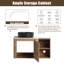 Ensemble de meuble-lavabo mural simple 36 po avec plateau en pierre reconstituée Eaton-696081827-703104423