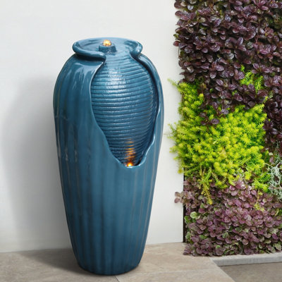 Fontaine contemporaine d'extérieur à DEL 32 po Caetano Home