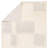 Vibe By Orren Ellis Ares Performance Striped Cream/Gray Area Rug (18" Swatch)