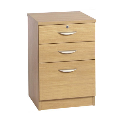 48cm Wide 3 -Drawer File Cabinet