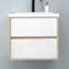 400mm Single Bathroom Vanity with Integrated Resin Basin
