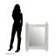 Damaria Stainless Steel Rectangle Mirror