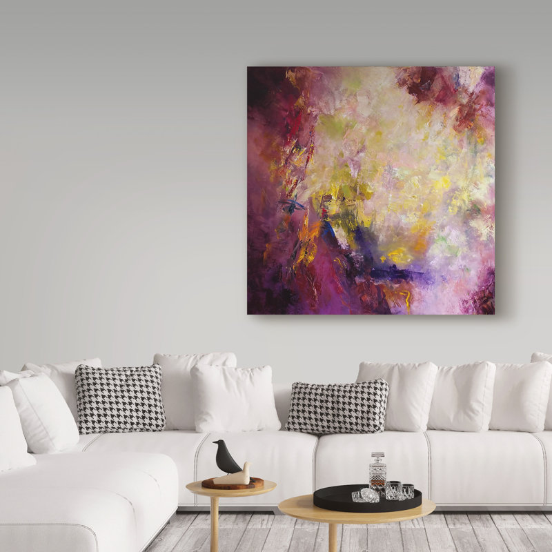 Barabbas, "Il était une fois", reproduction de peinture à l'acrylique sur toile tendue, H 14 po x l 14 po x P 2 po