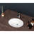 White, Oval, Undermount, Ceramic, Bathroom Sink, 16.5"X13.4", Acid - , Smooth, Stain , Home Bathrooms Smooth Surface, Spill Design, Indoor, Outdoor