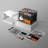 Clear Sneaker Shoe Box With Smart Control And LED Lights, Clear Shoe Storage Boxes Stackable, Shoe Display Case