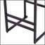 Ensemble de 2 tabourets de cuisine avec repose-pieds, chaises de salle à manger en corde de papier pour une hauteur de comptoir durable et élégante