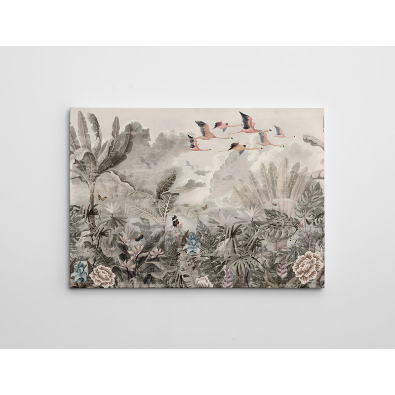 Stunning Decorative Canvas Painting, 19.7 x 27.6 inches | 50% Cotton / 50% Polyester, Digital Printing on Canvas | Elegant Wooden Frame (0.8 x 1.2 inches) | Perfect for Living Room, Bedroom & Office Decor