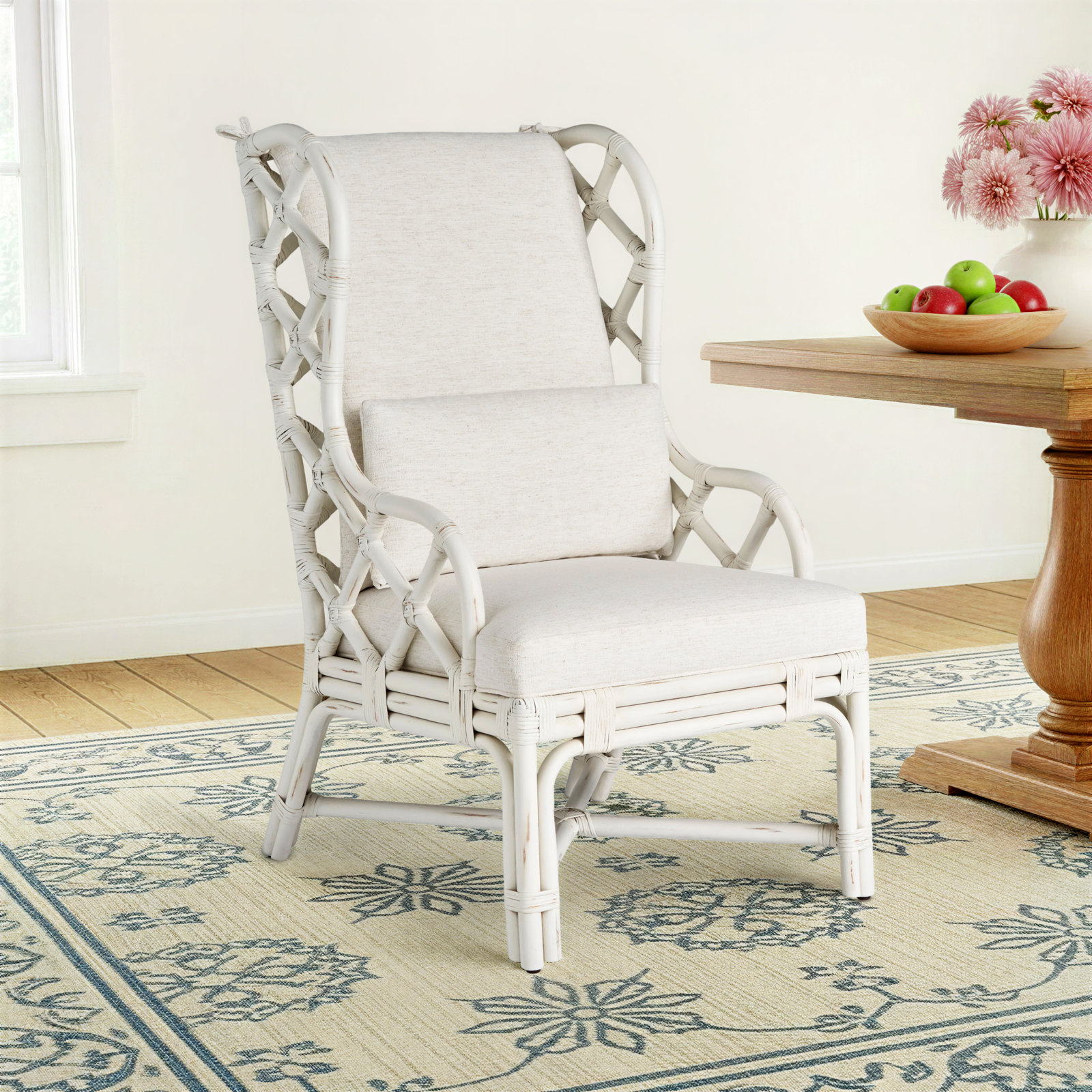 Rosalie Wing Back Arm Chair