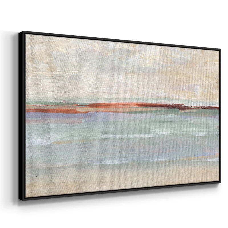 " Sienna Horizon I ", 25" H x 37" W x 2" D, Black