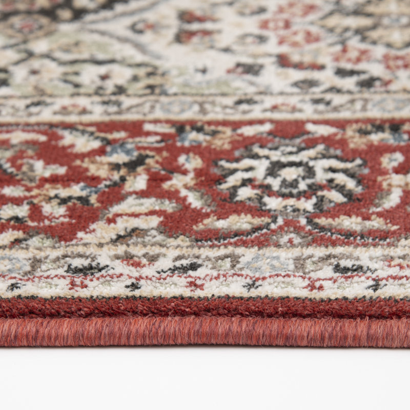 Lochlan Traditional Woven Indoor Area Rug and Runners!, 26"x25', Multi-Colored Red