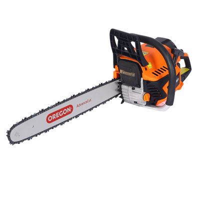 Tronçonneuse à essence 20 pouces 52cc pour la coupe d'arbres et le traitement du bois