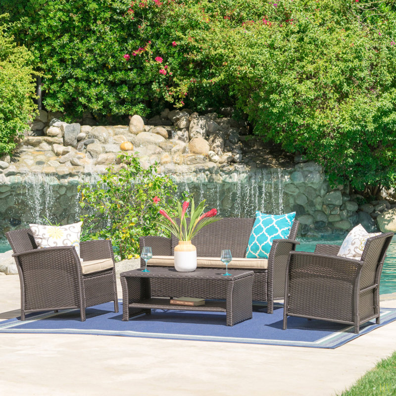 ST LUCIA 4PC SOFA SET