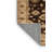 Machine Washable Overdyed Beige Area Rug