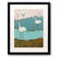 Marsh Egrets 5 Print by Phyllis Adams