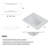Valdren 24" Ceramic Vanity Top