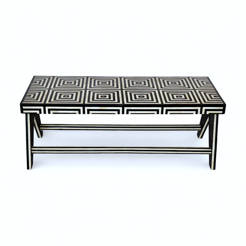 BANC GELOMÉTRIQUE GÉOMÉTRIQUE