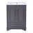 Modern 24'' Bathroom Vanity With Ceramic Sink And Ample Storage