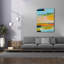 "Epic Graffiti" Colorfield No. 17 "par Jan Weiss, art mural sur toile, 40 po x 54 po-116776673