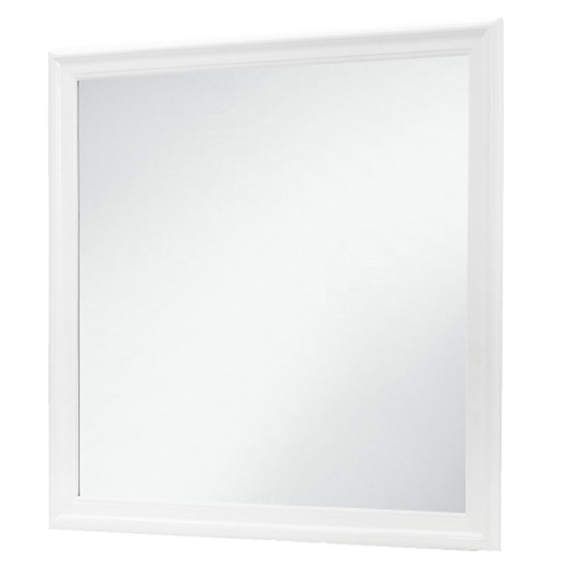 CHARLSTON WHITE MIRROR, White