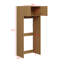 Armoire de réfrigérateur avec portes, garde-manger haut pour réfrigérateurs standards