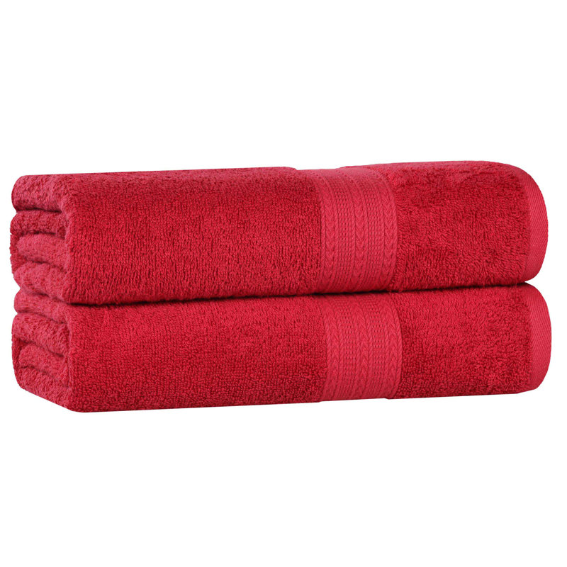 450 GSM Hannu Eco-Friendly 100% Ringspun Sustainable Cotton Bath Sheet, Canneberge
