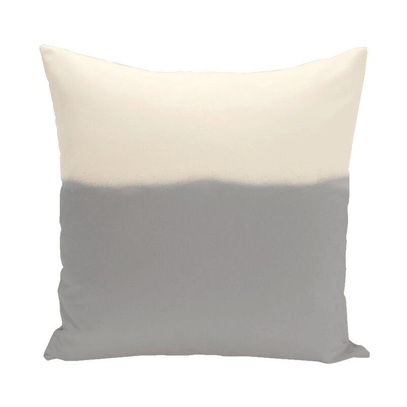 Holiday Brights Square Pillow Cover & Insert, Silver, 26" H x 26" W
