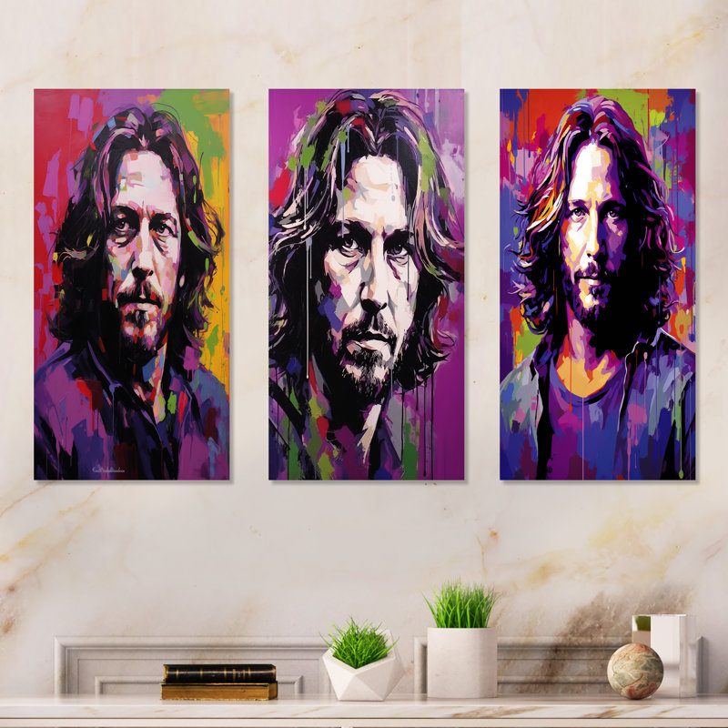 Violet Vedder Portrait, H 28 po x l 36 po, Toile tendue