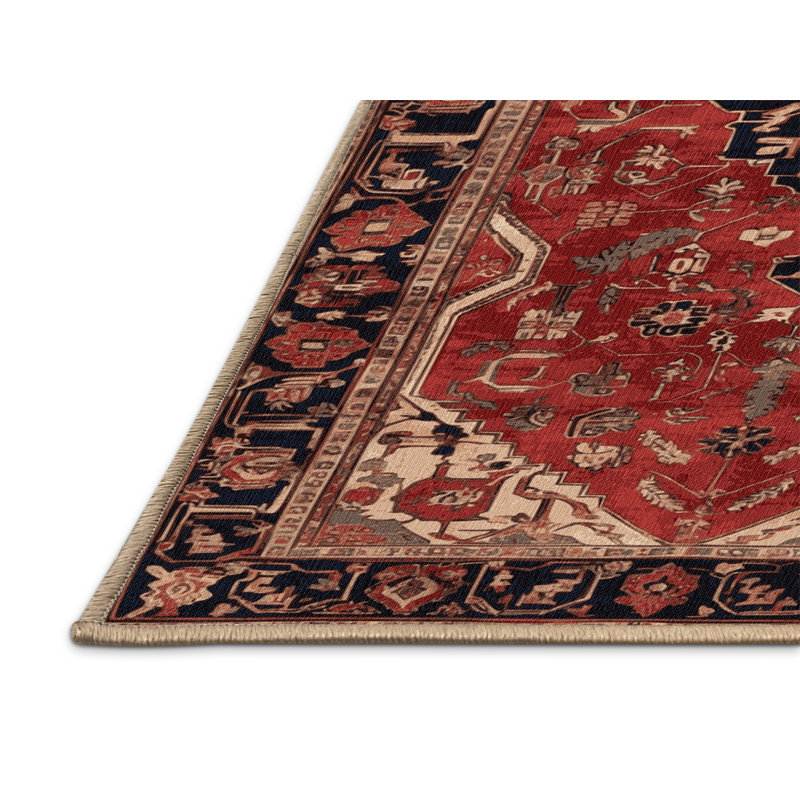 Tapis brun lavable à la machine