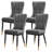 Modern Upholstered Dining Chair with Metal Frame-46129430