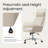 Ergonomic Executive Office Chair with Fixed Arms and Adjustable Tilt Tension-1124473137