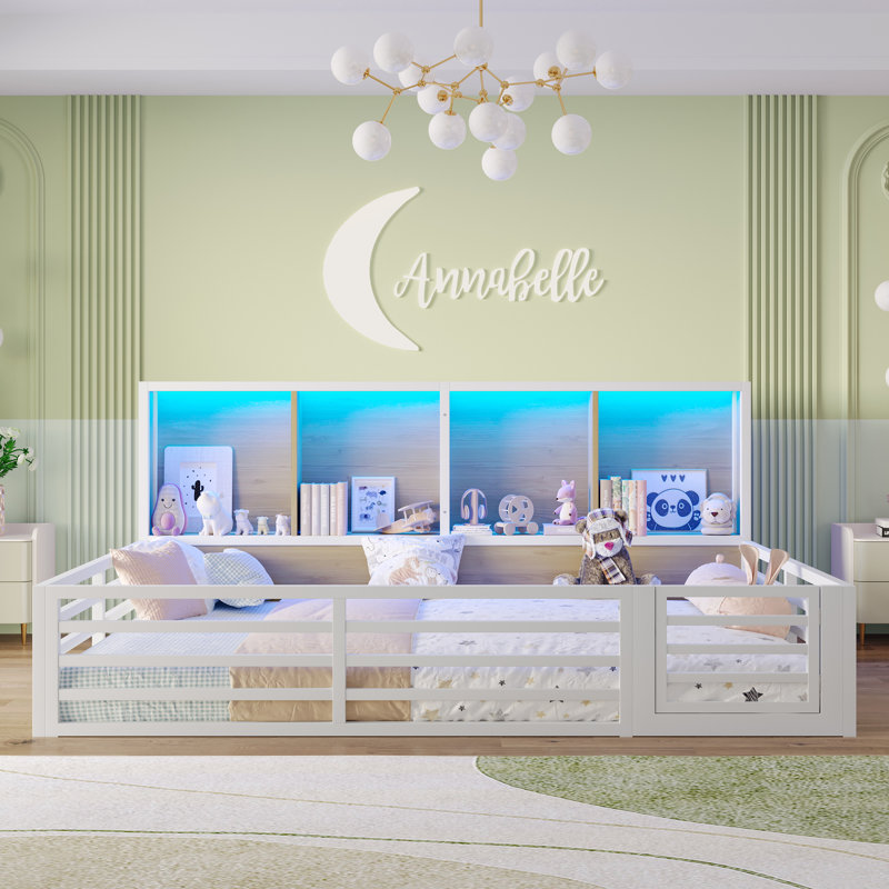 European Double (140 X 200 Cm) Bed Frame, White